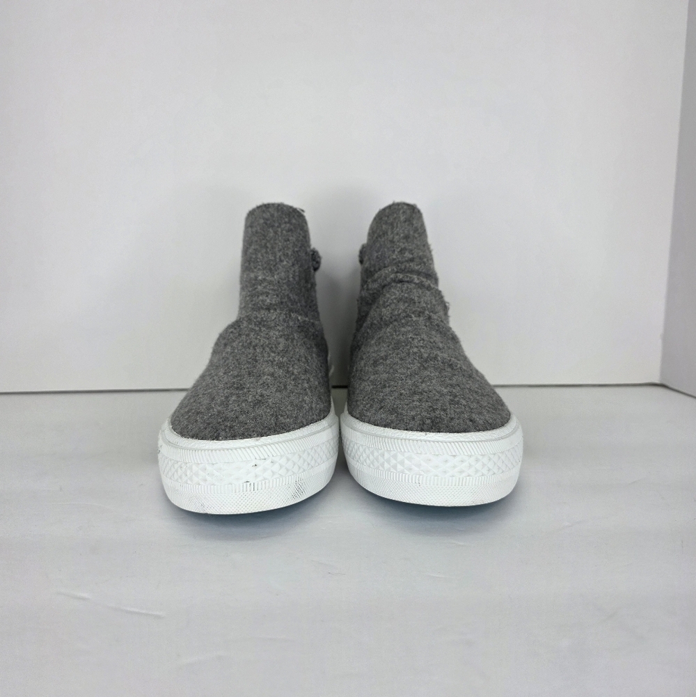 Blowfish Malibu Walkabout High-Top Sneakers Grey Flannel Zip Women's Size 7M - Picture 7 of 12